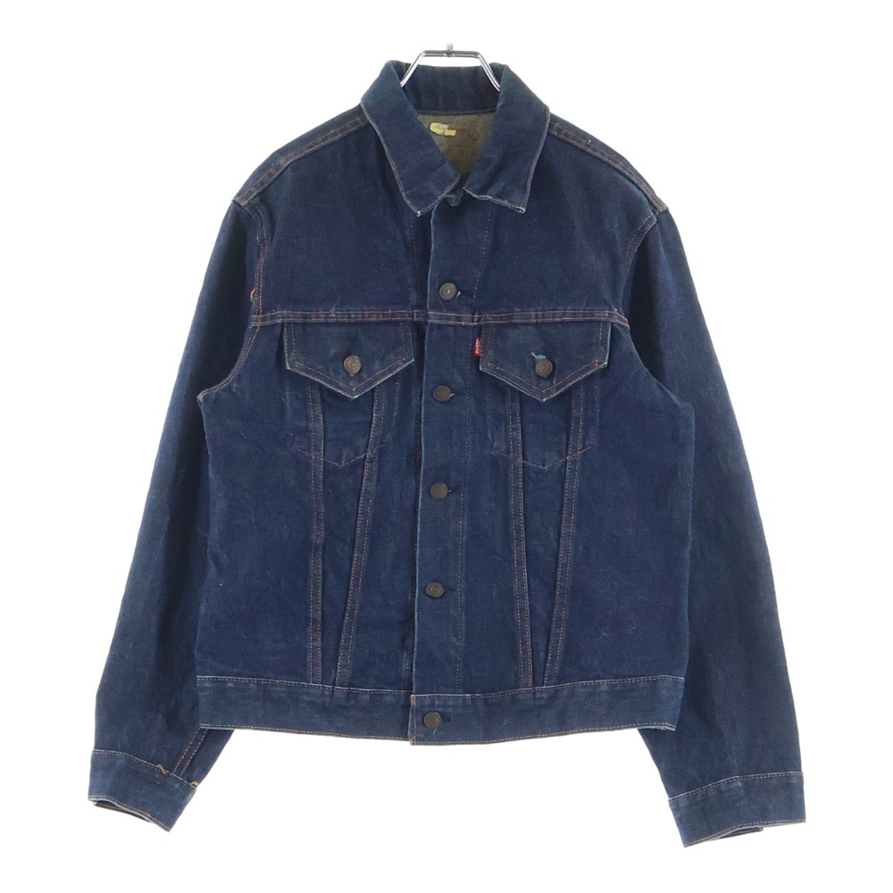 70s VINTAGE 70505 BIG E 4TH デニムトラックジャケット インディゴ Aランク