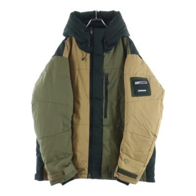 ×GRIPSWANY FIREPROOF DOWN グリップスワニー 焚き火用 ダウンジャケット アウター ブラック/カーキ MAT21-A004 Sランク