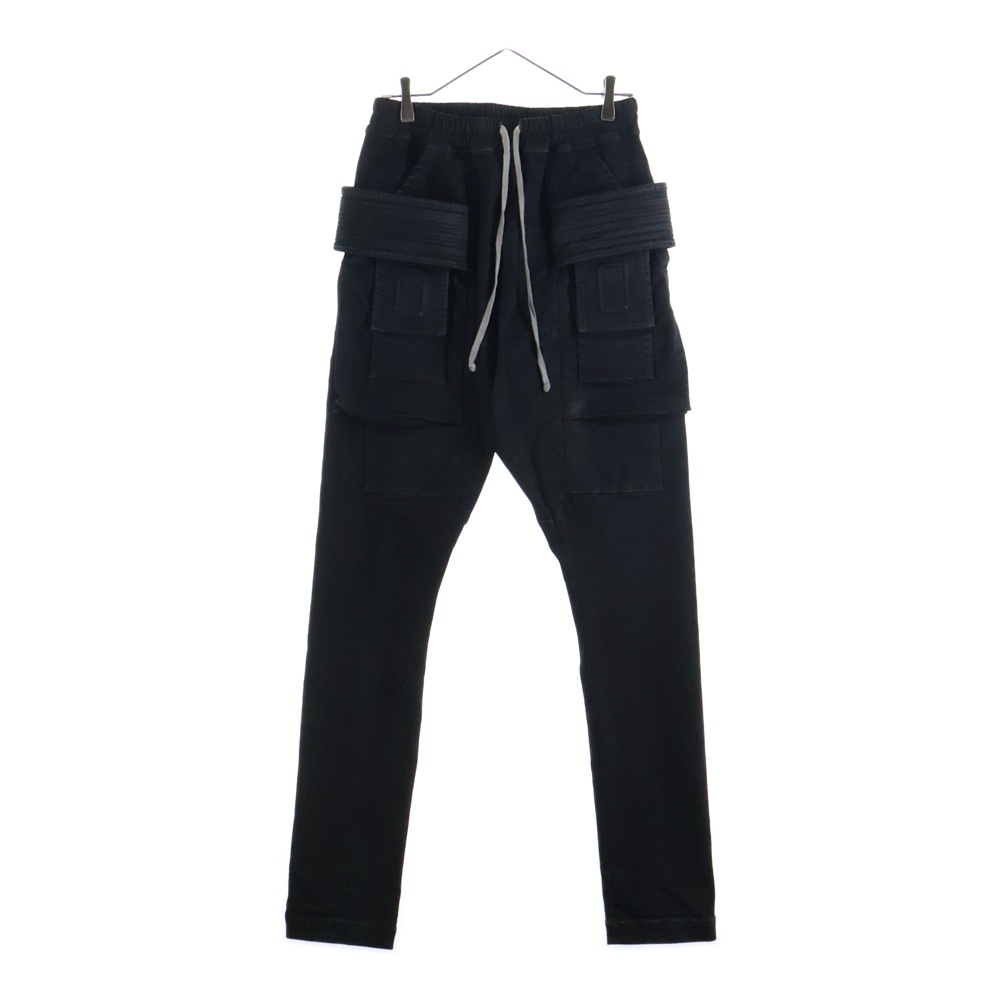 24SS CREATCH CARGO PANTS IN BLACK STRETCH DENIM ストレッチデニム リーチカーゴパンツ ブラック DU01D1376-SBB Bランク