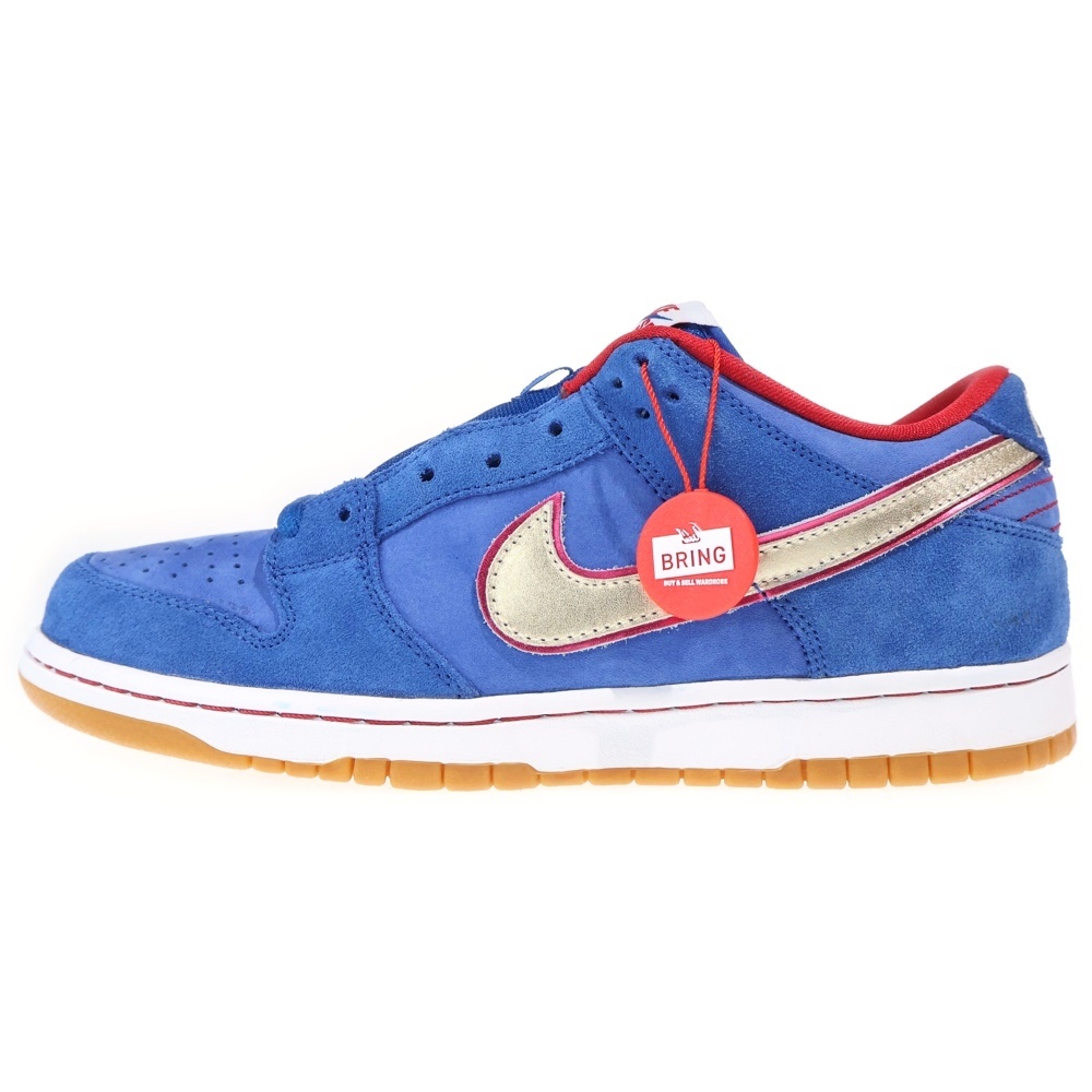 DUNK LOW Eric Koston ダンクロー エリックコストン ローカットスニーカーシューズ ブルー US9.5/27.5cm 313170-400 Sランク