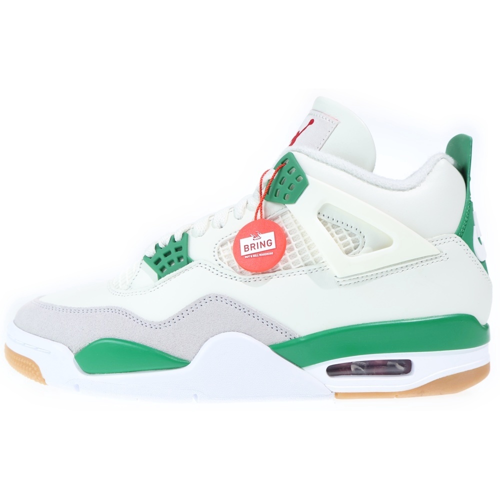 AIR JORDAN 4 RETRO SP PINE GREEN エアジョーダン4 レトロ P パイングリーン ハイカットスニーカー ホワイト/グリーン US9.5/27.5cm DR5415-103 Sランク