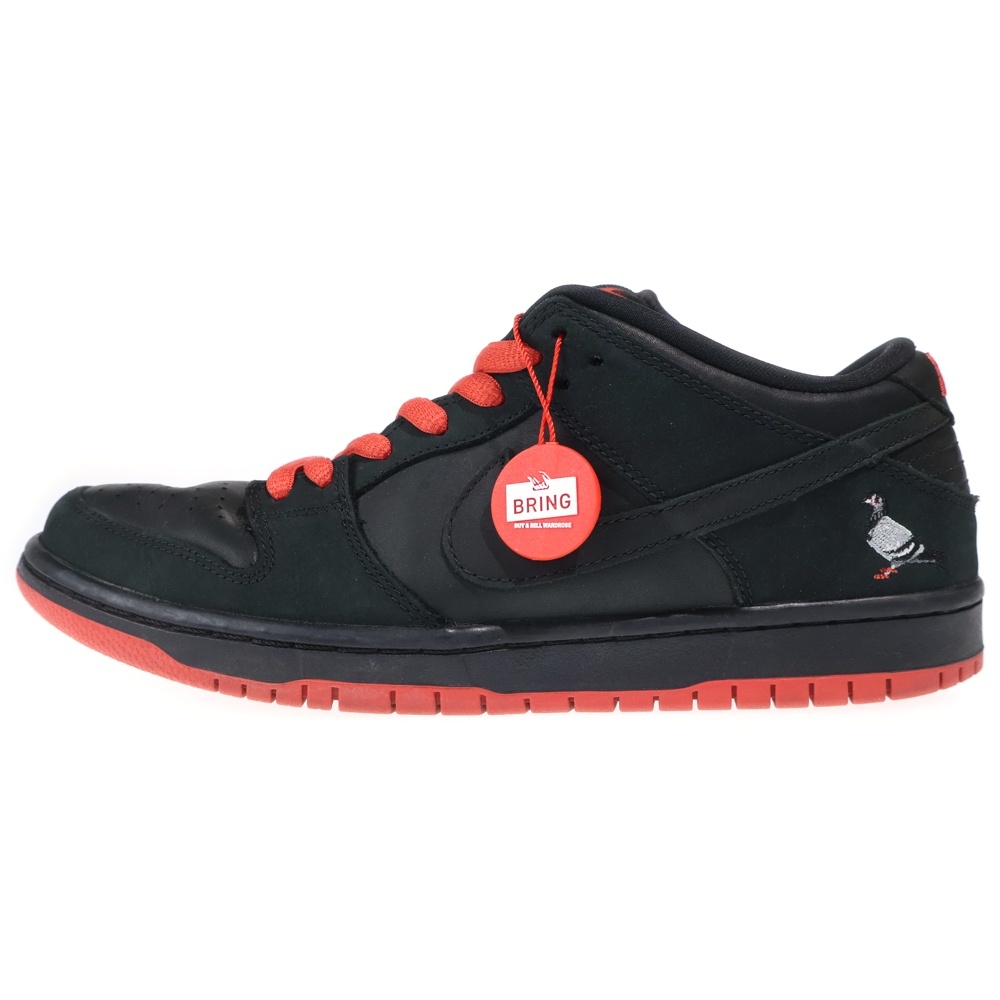 ×STAPLE DUNK LOW TRD QS Black Pigeon ステイプル ダンクロー ブラックピジョン ローカットスニーカーシューズ ブラック US9.5/27.5cm 883232-008 Bランク