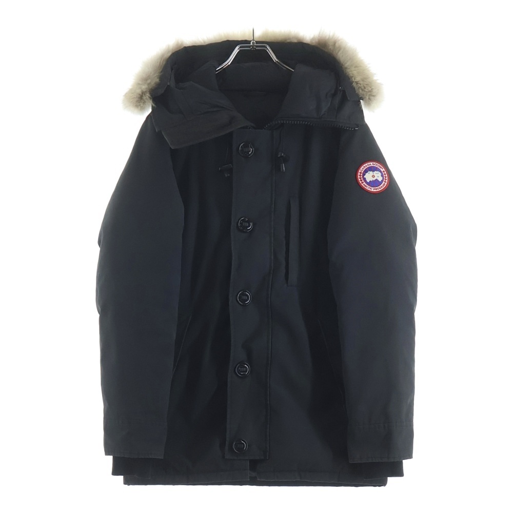 CHATEAU PARKA シャトー パーカー ファー フーデッド ダウンジャケット ブラック 3426MA Bランク