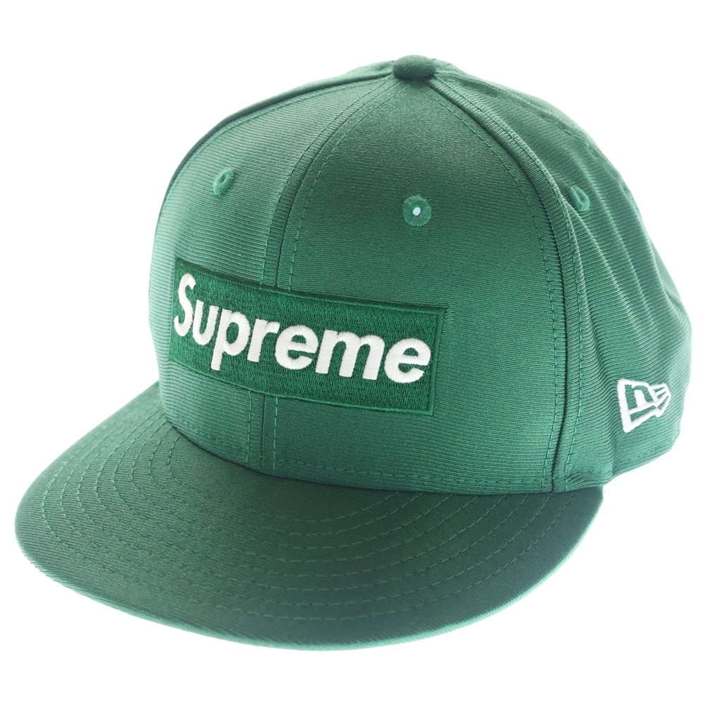 16SS ×NEW ERA Dazzle Box Logo Cap ニューエラ ダズル ボックスロゴ ベースボールキャップ 帽子 グリーン Bランク
