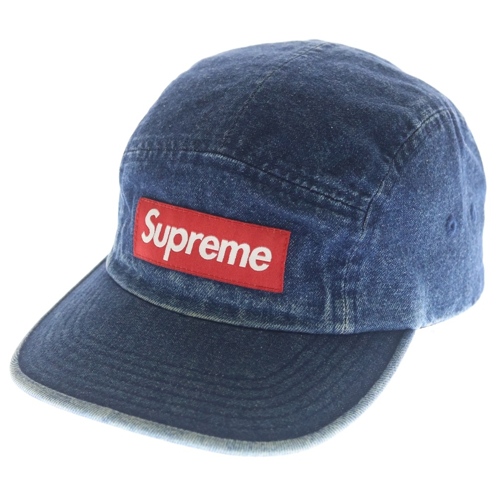 Washed Chino Twill Camp Cap デニムキャンプキャップ 帽子 インディゴ Aランク