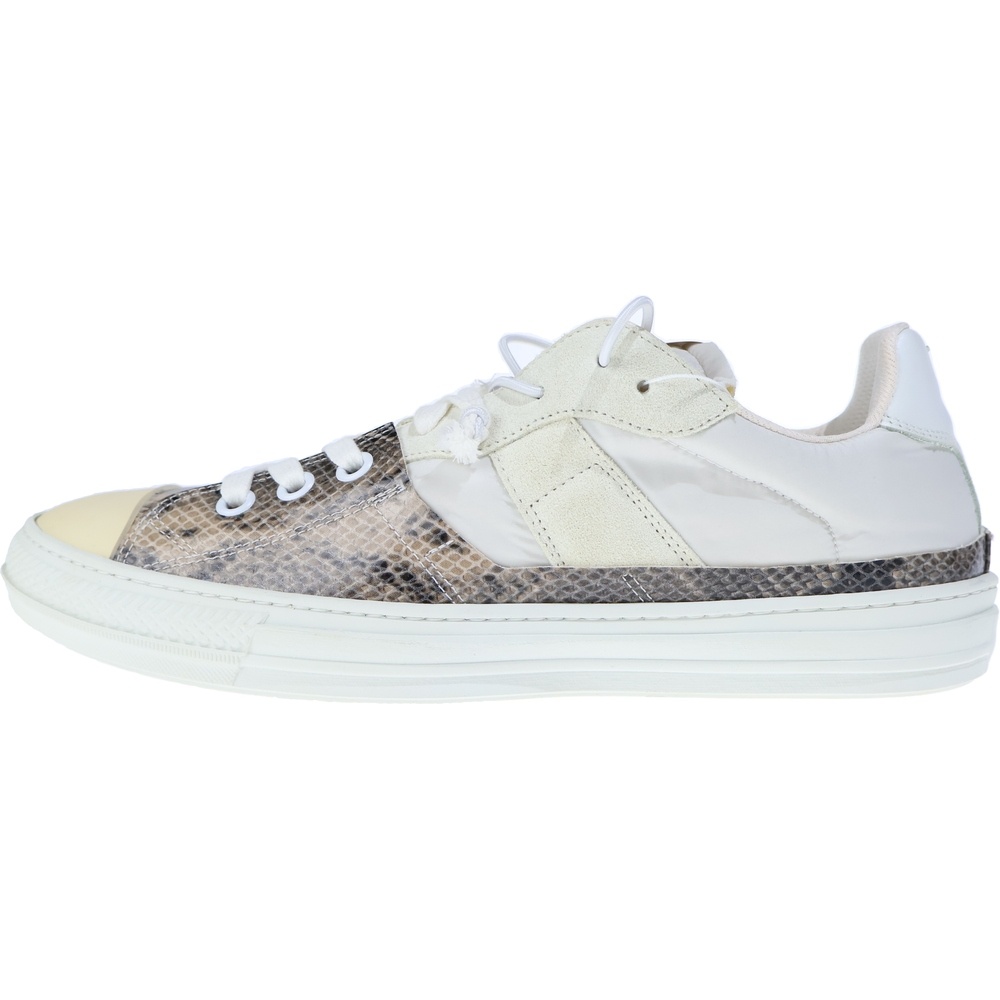 Evolution Sneakers エボリューション スネークスキン ローカットスニーカー ホワイト S37WS0480 Sランク