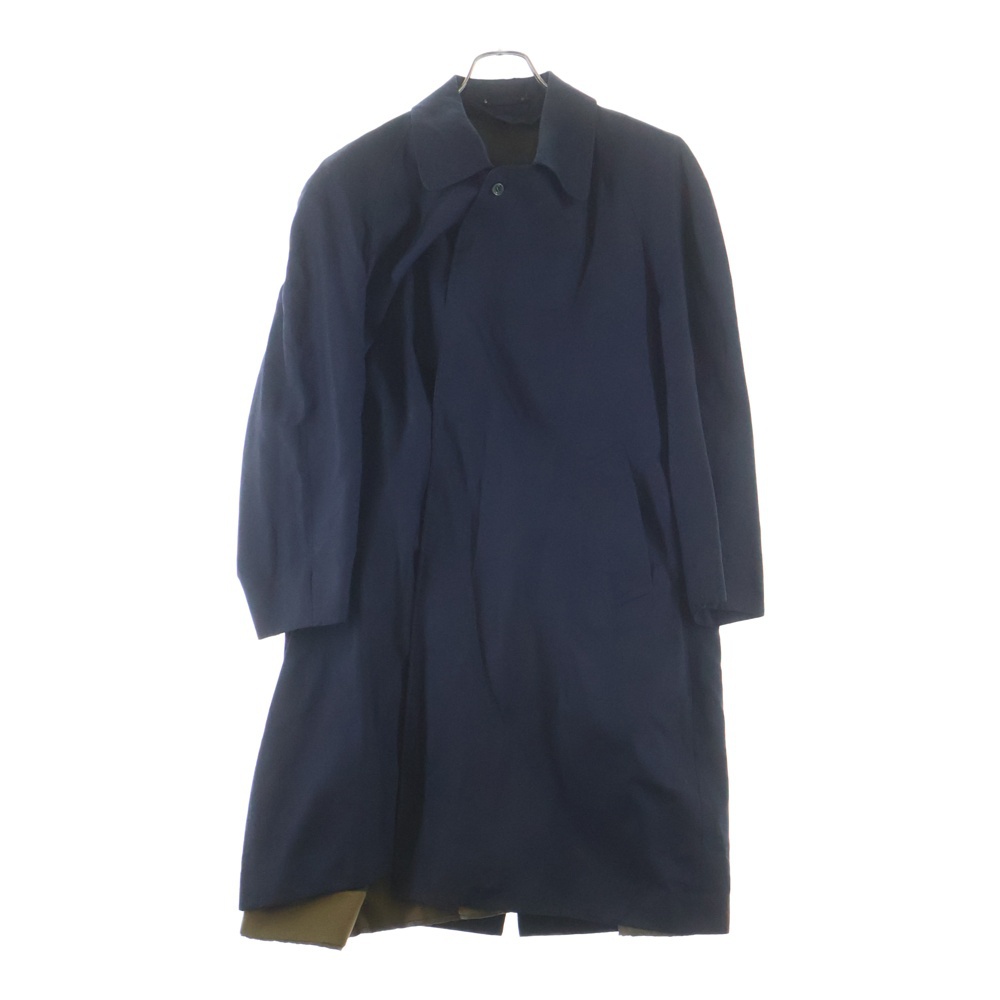 カシミヤ混 コート ネイビー Bランク