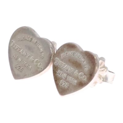 リターン トゥ ティファニー ピアス Ag925 SV シルバー Bランク