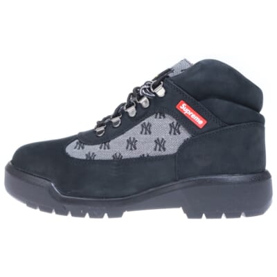 ×SUPREME Field Boot SUPREME フィールドブーツ ハイカットスニーカー ブラック US7.5/25.5cm Aランク
