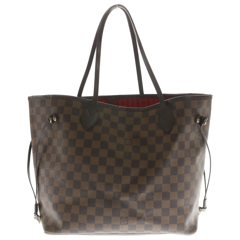 ダミエ ネヴァーフルMM トートバッグ ブラウン N51105 Bランク