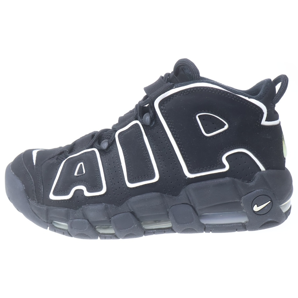 AIR MORE UPTEMPO エアモアアップテンポ ハイカットスニーカー ブラック US8.5/26.5cm 414962-002 Aランク