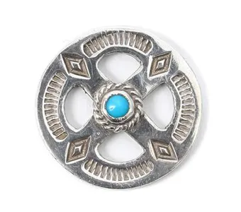 ターコイズ付きシルバーホイール