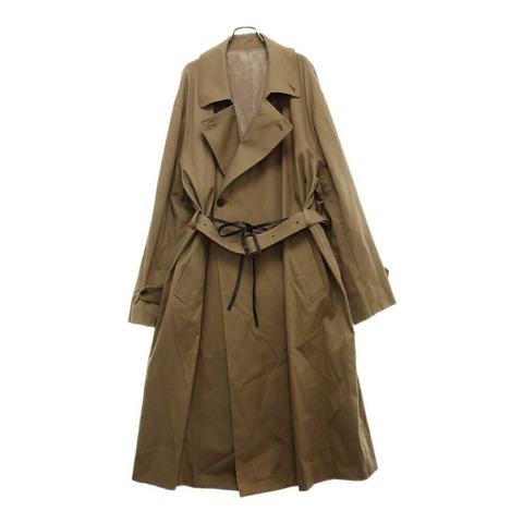 オーバーサイズ ダブルブレスト コート