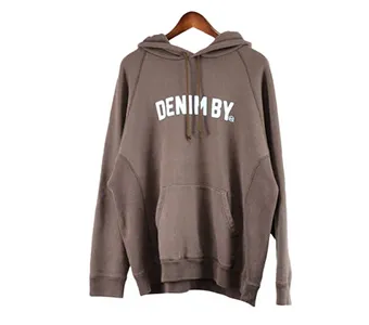 DENIM BY プリントプルオーバーパーカー