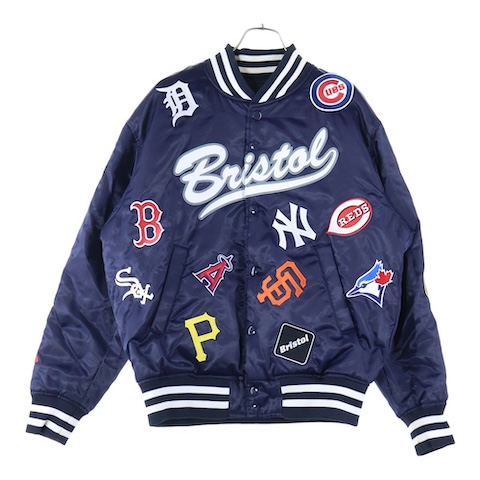 ×FANATICS MLB TOUR ALLTEAM REVERSIBLE メジャーリーグチームスタジャン
