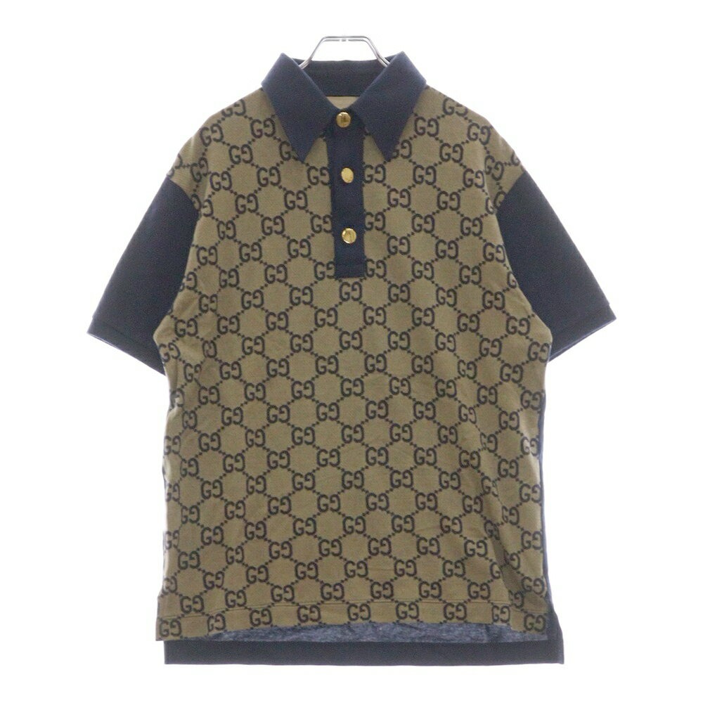 22AW GGロゴ コットン ポロシャツ 半袖カットソー