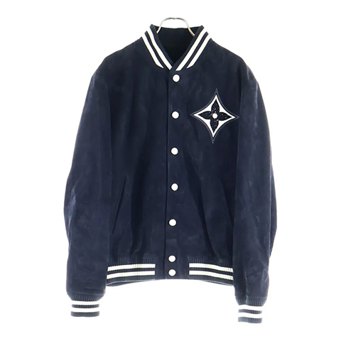 24AW エンベリッシュドラムスキンボンバーブルゾン