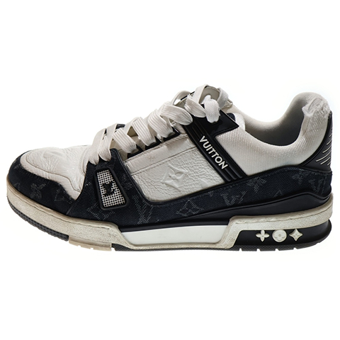 Trainer Line Sneakers トレーナー ライン ローカットスニーカー モノグラム デニム