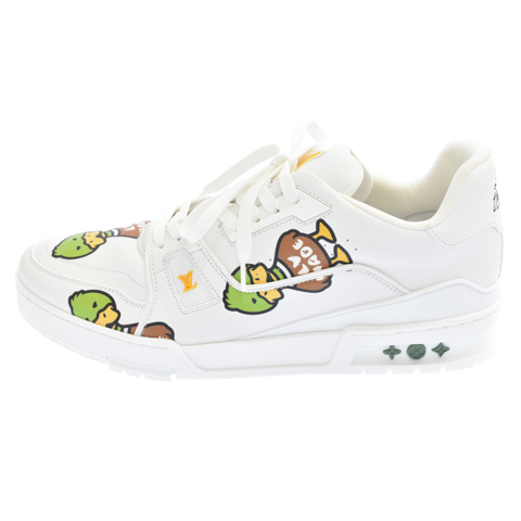 ×NIGO LVトレイナー・ライン ダックプリント スニーカー