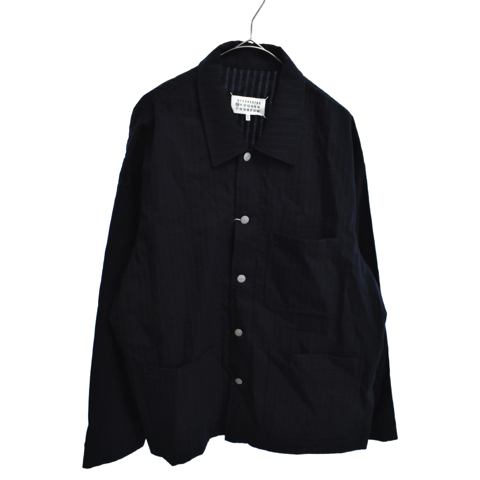 HERRINBONE DENIM JACKET ヘリンボーンストライプジャケット