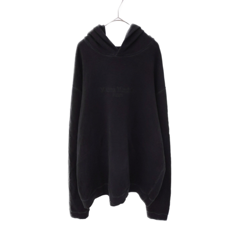LOGO EMBROIDERED HOODIE フロントロゴエンブロイダリープルオーバーパーカー