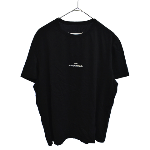 ミニロゴ半袖Tシャツ 反転ロゴカットソー