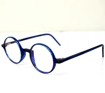 ナミハナクラシック Round オーバルフレームメガネ