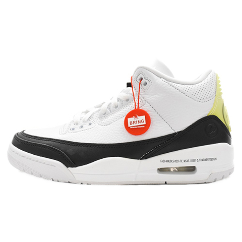 Fragment × Nike Air Jordan 3 White/Black DA3595-100
