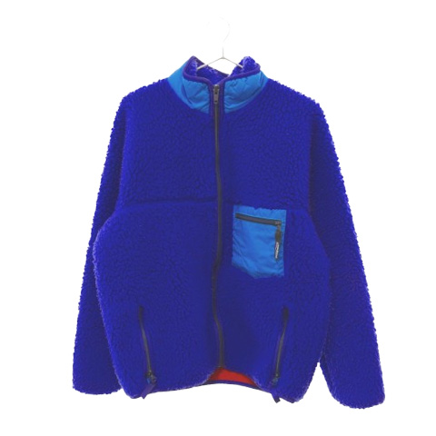 80S USA製 レトロ パイル カーディガン