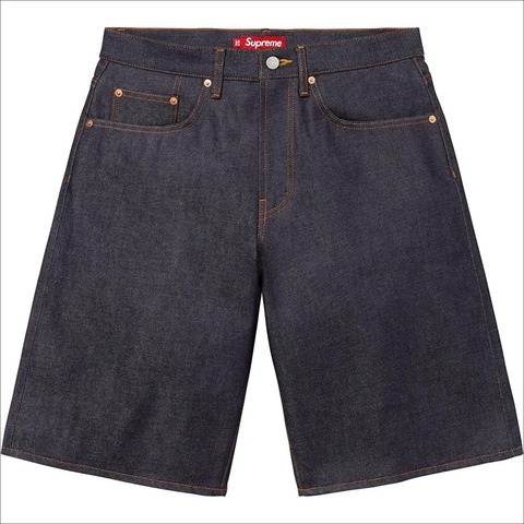 Rigid Baggy Selvedge Denim Short