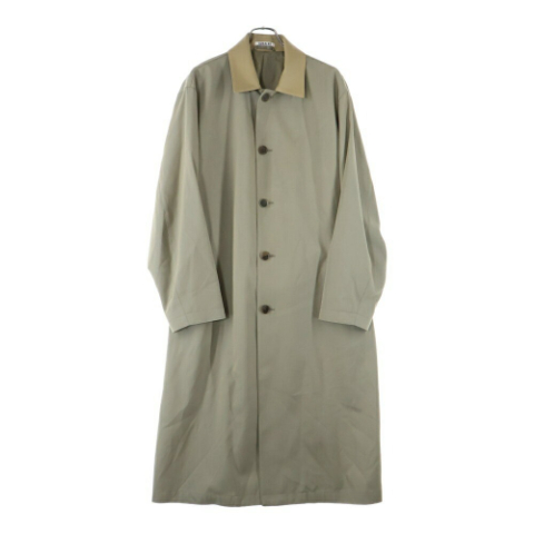 25SS ライト ウール ステンカラーコート