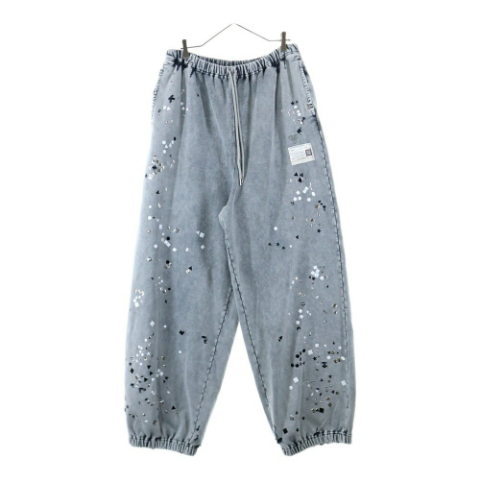 25AW Embellished Bleached スウェットパンツ