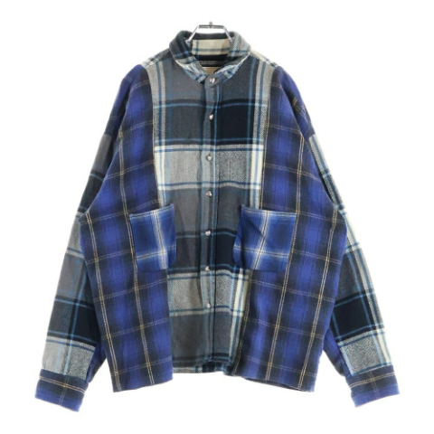 25SS Flannel Check Shirt フランネルチェックシャツ