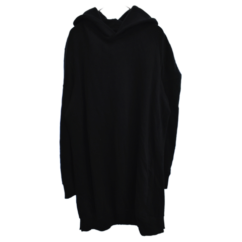 Arm Pit Slit Parka スリット入りフードロングスウェットパーカー