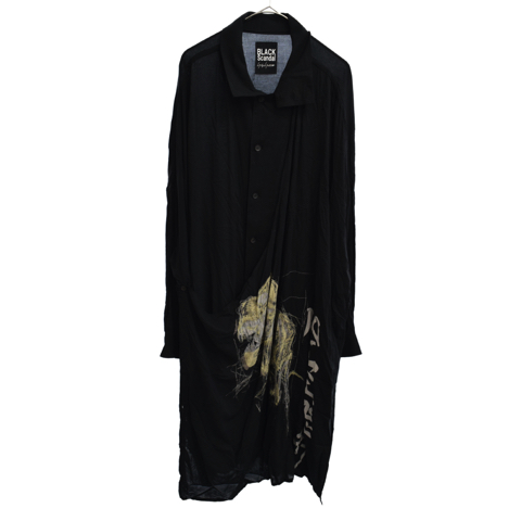 19AW/低空飛行PTブラウス ロングシャツ