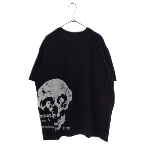 テンセルゴーストハンド刺繍エンブロイダリーロングシャツ