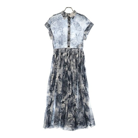 トワルドゥジュイ ボタニカルプリント ワンピース