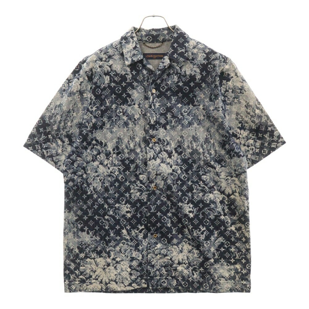 21SS ハワイアン モノグラム タペストリー 半袖シャツ