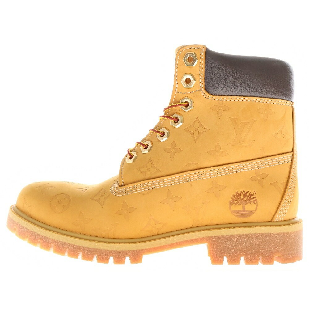 24AW×Timberland モノグラム 総柄 アンクルブーツ