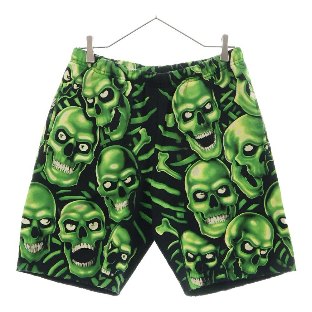 18SS Skull Pile Sweatshort